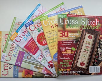 Cross-Stitch & Needlework Magazine Back Issues - YOU CHOOSE