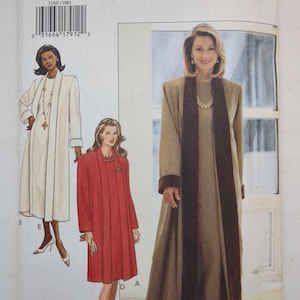 Butterick Sewing Pattern 3160 UNCUT Petite Coat & Dress CHOOSE SIZE (Sizes 8 to 24 Available)