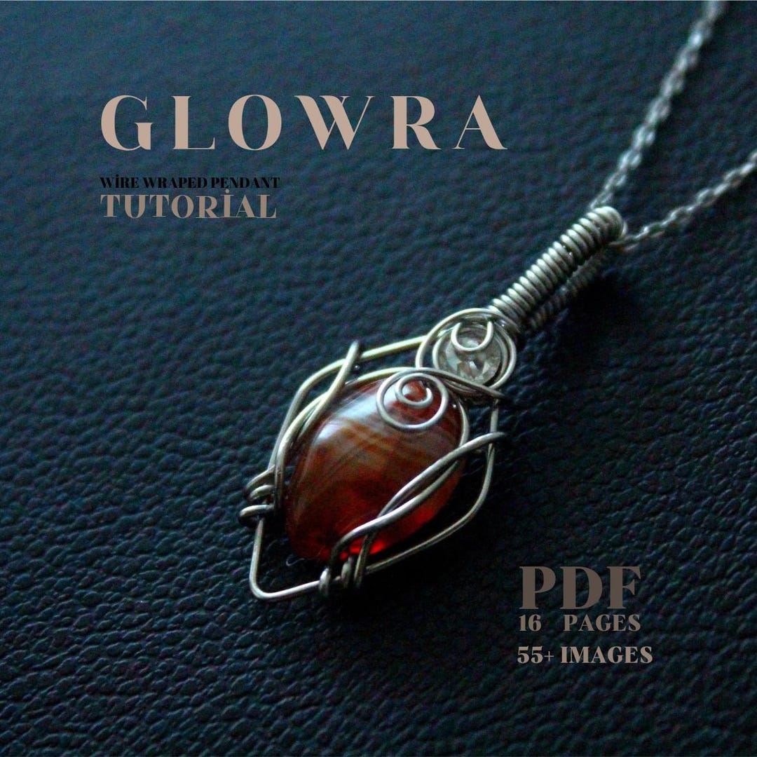Wire Wrapped Pendant Tutorial, Wire Wrap Tutorial, Jewelry Making ...