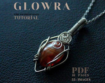 Tutorial de colgante envuelto en alambre, tutorial de envoltura de alambre, fabricación de joyas, joyas hechas a mano, tutorial de joyería, tutorial de trabajo con alambre, joyería de alambre,