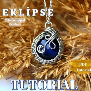 Wire Wrapped Jewelry Tutorial, wire wrap pendant, wire wrap tutorial, jewelry making, handmade jewelry, Jewelry tutorial, wire work tutorial