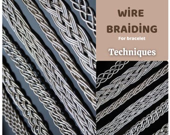 Tutorial de técnica de trenzado de alambre: patrones y técnica de trenzado de alambre paso a paso PDF,