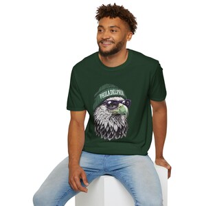 Eagle Philadelphia T-Shirt, Graphic Tee, Casual Wear, Gifts for Eagle Fans, Birthday Present, Summer Fashion