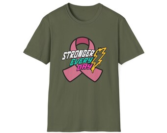 BRCA Previvor T-Shirt: Cancer Survivor Awareness, Unisex Softstyle Tee