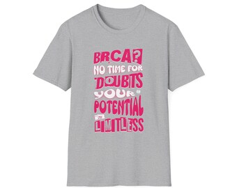 BRCA Previvor T-Shirt: Cancer Survivor Awareness Apparel