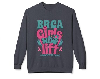 Cancer Survivor Fleece Sweatshirt: BRCA Awareness Unisex Pullover