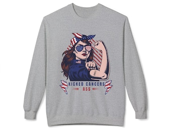 Cancer Survivor Sweatshirt: BRCA Awareness Unisex Pullover