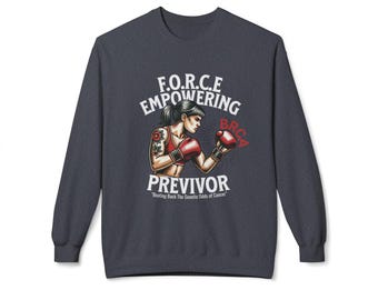 BRCA Awareness Fleece Sweatshirt: Cancer Survivor Apparel