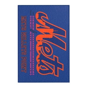 Tapis Mets – Train Willets Point 7, décoration de fan de baseball