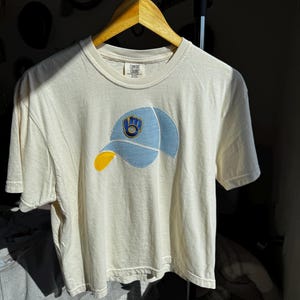 Milwaukee Brewers Cropped Tee