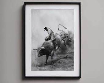 Pin's Vintage Cowboy Tull Riding - Rodéo 1992 - Années 90 - Bergamot Original