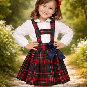 Tartan Pinafore - Etsy Tartan Pinafore - Etsy