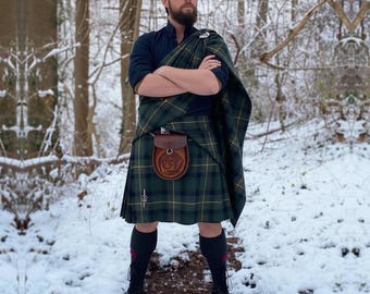Traditional Great Kilt Scottish Tartan 16th Century Great Kilts Available in 50+ Tartans
