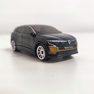 Sleutelhanger Renault Megane mini speelgoed diecast autosleutel sleutelhanger cadeau voor autoliefhebber Renault Megane sleutelhanger accessoires decoratie schaal 1:64