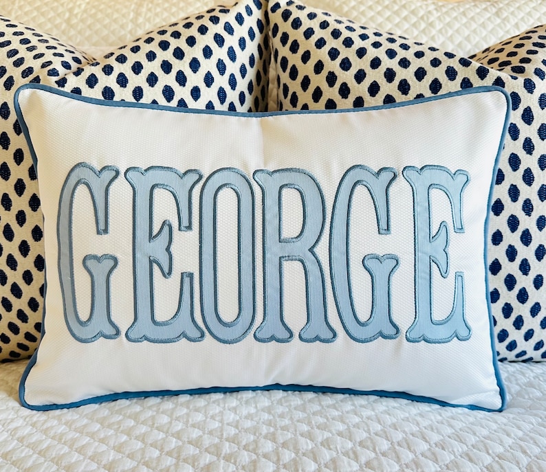 Peppermint Bee Pillow