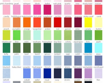 Trim Color Fabric Samples – Coordinating Fabric Trims for Custom Pillows