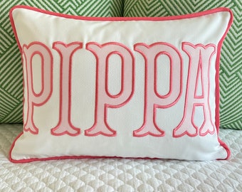 Custom Dorm Name Pillow Cover