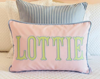 Custom Whimsical Nursery Pillow