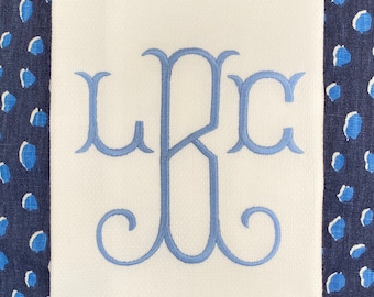 Monogrammed Guest Towel