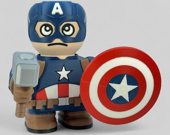 Chunk Captain America Figure