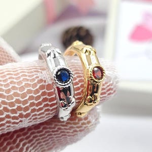 Couple Rings, Howl Ring, Anime Ring, Sophie Couple Ring, Cosplay Rings, Bestfriend Rings, Matching Rings Gift