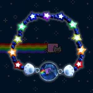Nyan Cat Handmade Bracelet