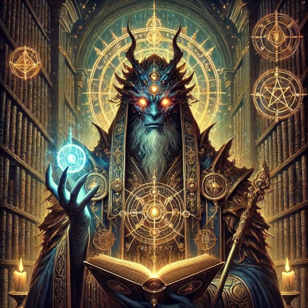 Grand Ritual With Demon Count / President Morax - Etsy