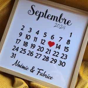 Personalized frame / gifts / Love / Couple frame / Meeting / date
