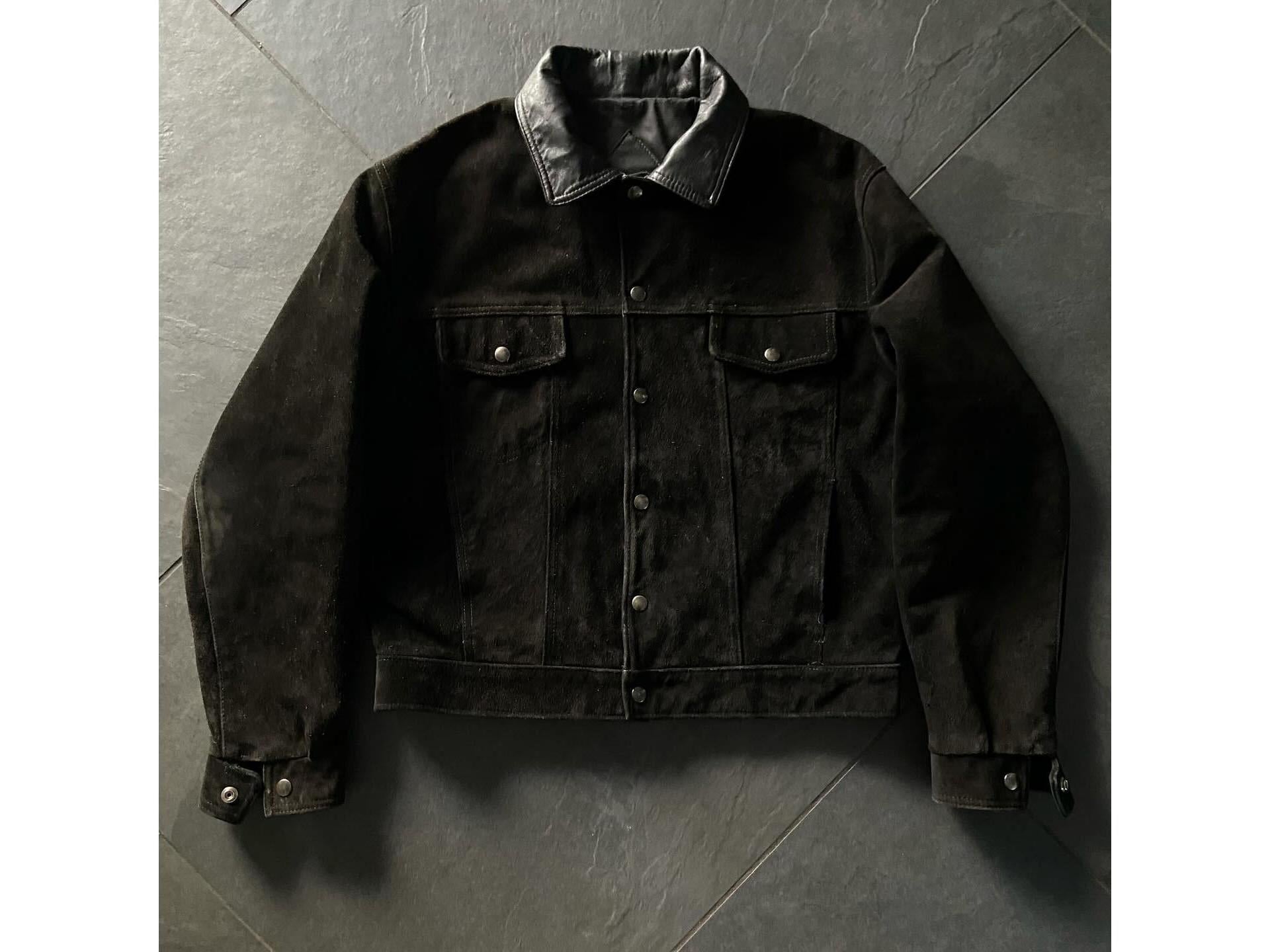 90s Suede Jacket - Etsy