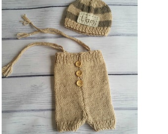 Beginner Knitting Kit for Baby Bobble Hat / Easy Baby Hat / Baby