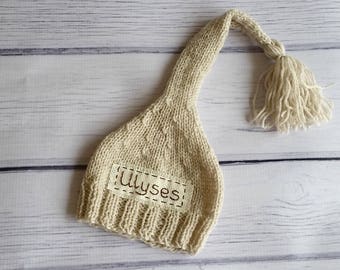 Personalized newborn hat, newborn name hat,newborn monogram hat,personalized newborn gift, newborn props,monogram baby hat,hospital baby hat