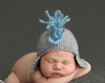 Baby top mohawk hat