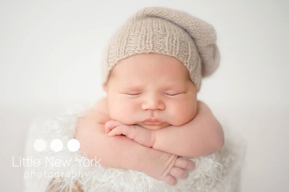 newborn slouchy beanie