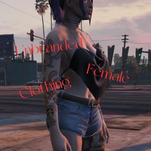 Female Clothing Pack Large. Plus Tattoos. FiveM Ready Very Large pack!