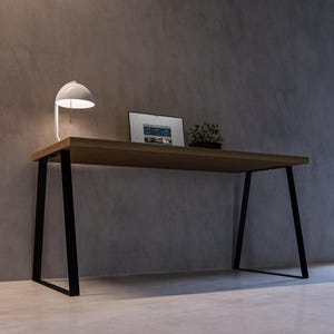Industrielle Tischbeine aus Metall: Robuste DIY Möbelstützen - 2er-Set