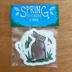 Frühling Sticker Bundle (5er Pack)