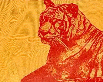2022 Year of the Tiger 24K Gold Aurum Note • 100mg Pure Gold (.999 Fine) • Scarce Chinese Zodiac Variety