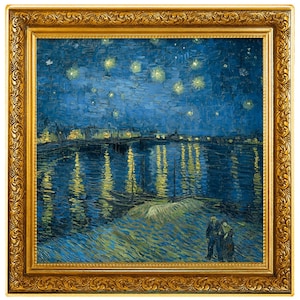 Vincent Van Gogh Starry Night Over the Rhône • Mint of Poland • 1 oz Pure Silver (.999 Fine) • 2023 Niue 1 Dollar Coin • Low Mintage of 999
