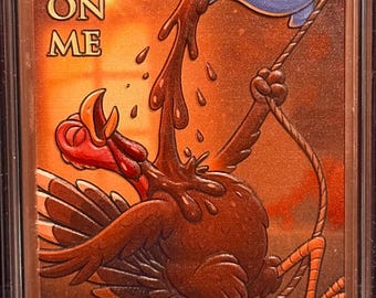 Pour Some Gravy On Me, Feast Mode On Colorized Copper Bar • 5 oz Pure Copper (.999 Fine) in Protective Capsule