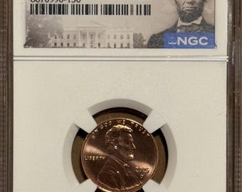 2025 D Lincoln Cent Shield Penny Set • 20 Coin Uncirculated Set, First Day Issue, Portrait Label • Graded NGC MS67 RD (Red)