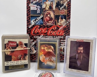 1993 Coca-Cola 1 Gram Pure Gold Travel Refreshed Chase Card • Series 1, COMPLETE SET: All Subsets + Sealed Booster Box