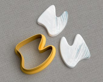 Free Form Polymer Clay Cutters: Style D, 4 Sizes