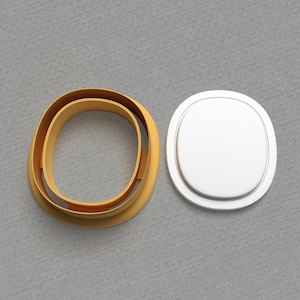 Bubble Rectangle Tonausstecher: Gerahmte Schmuck & Fondant Dekoration