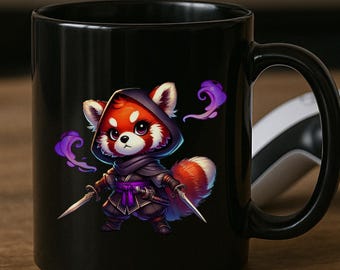 Fantasy Gamer Mug Rpg Character Design Cup Cute Creature Ceramic Gift Tabletop Gaming Adventure Themed Nerdy Coffee Dnd Accessory Video Game