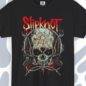 T-shirt Slipknot 3, Funny Vintage Unisex Tee, Slipknot Retro Shirt, Nu-Metal tshirt, Funny Vintage Slipknot Swaetshirt, Metal Band Shirt
