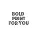 BoldPrintNL store logo