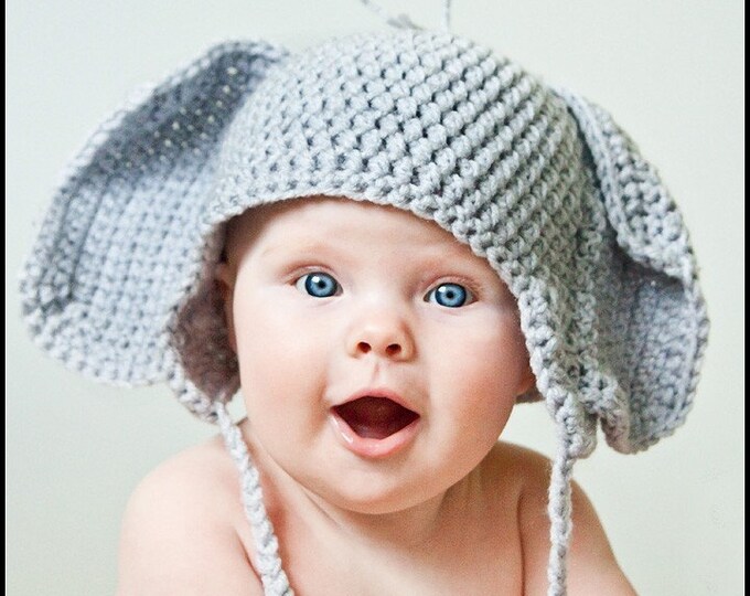 Custom Elephant Hat for Baby or Child Great Photo Prop or Etsy