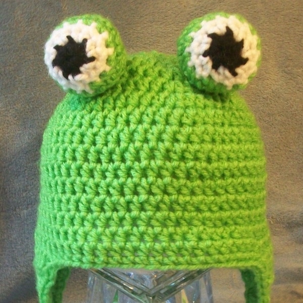 Frog Hat   Great for Halloween or Photo Prop