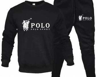 Polofleece zwarte trainingspakken/sweatshirts en joggingbroeken/Ralph Lauren