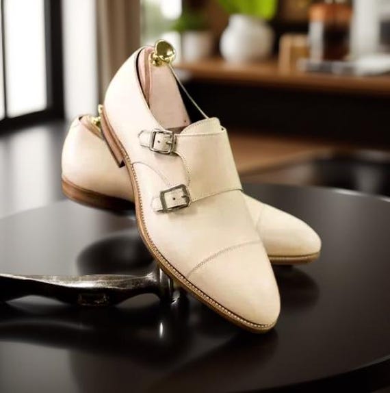 white christmas dresses Cream Smoking Shoes | Mens Slippers